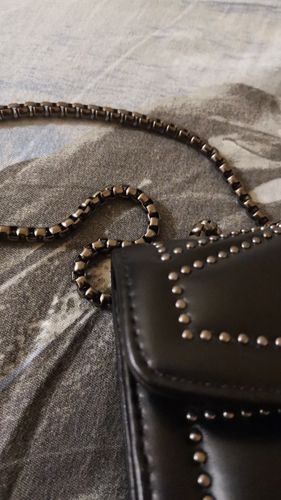 Customer photo review of Rivet Crossbody Bag