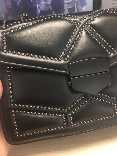 Customer photo review of Rivet Crossbody Bag