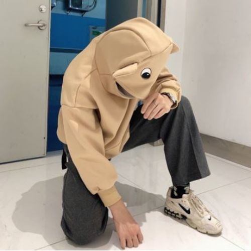 Customer photo review of Bear On The Top Hoodie