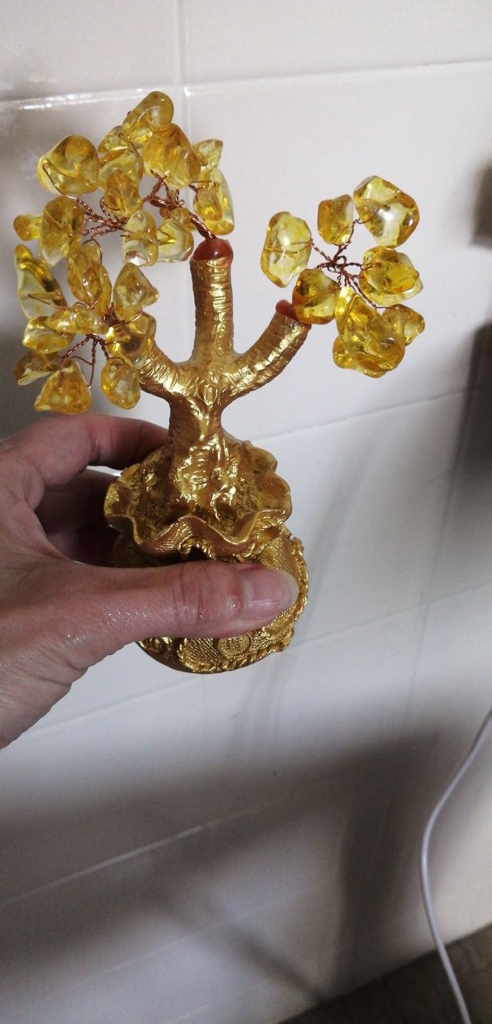 Customer photo review of Feng Shui Citrine Money Tree Wealth Ornaments