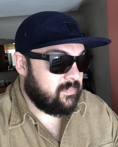 Customer photo review of Big Camp Hat, Navy Wool