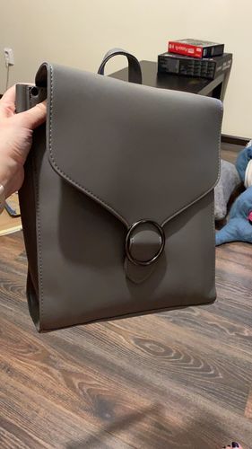 Customer photo review of Retro Design Backpack