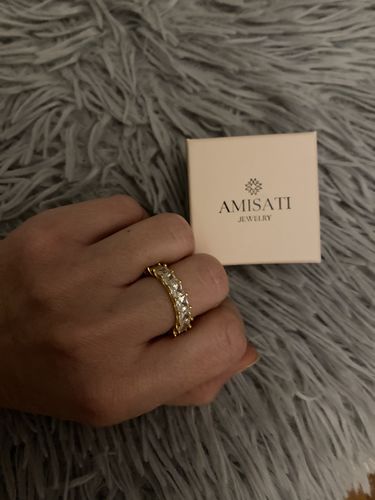 Customer photo review of Milly Ring Gold I 925 Sterling Silber