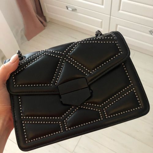 Customer photo review of Rivet Crossbody Bag