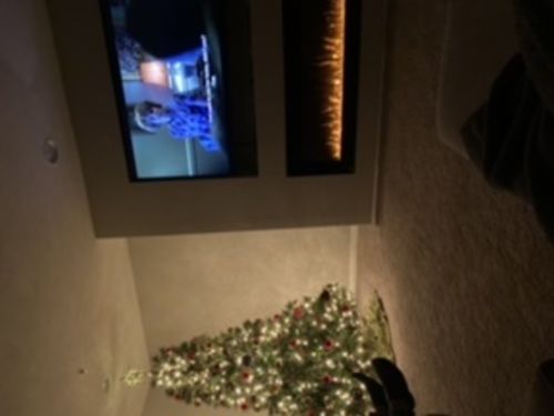 Customer photo review of Napoleon Allure 60'' Wall Mount / Recessed Electric Fireplace