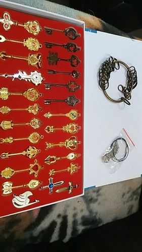 Customer photo review of Clés d'Or du Zodiaque Fairy Tail