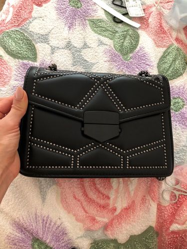 Customer photo review of Rivet Crossbody Bag