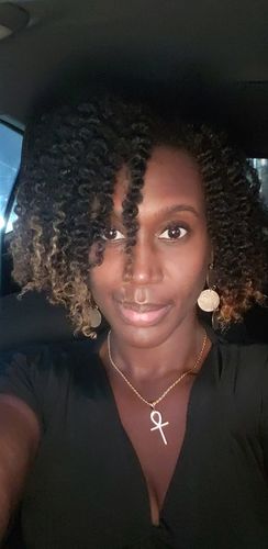 Customer photo review of Dainty ANKH Necklace