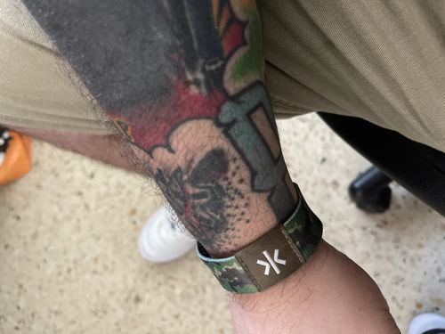 Customer photo review of NEW: Pixel Camo Smart Strap