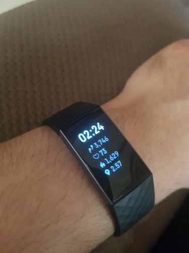 Customer photo review of Fitbit Charge 3