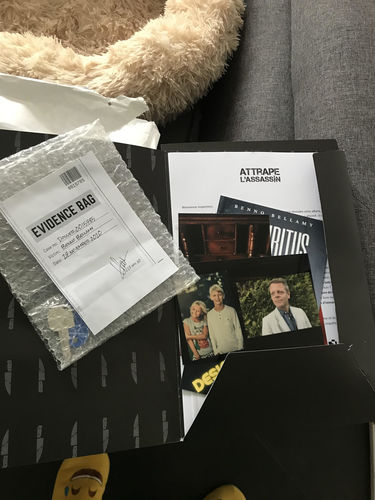 Customer photo review of Combo: Cendres et Encre Rouge (analogique)