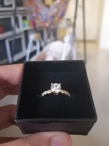 Customer photo review of 1ct Porto Engagement Ring