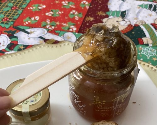 Customer photo review of Luna de miel con panal de abejas