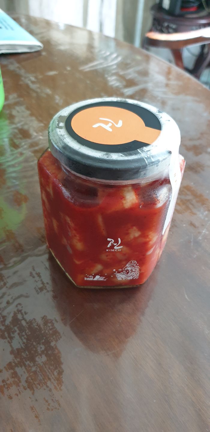 Customer photo review of JIN "Radish" Kimchi
