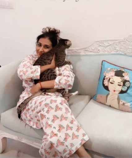 Customer photo review of Unicorn Soft Cotton Pajama Set