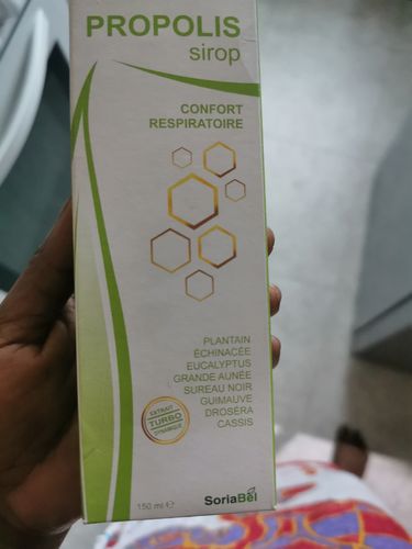 Customer photo review of SIROP DE PROPOLIS