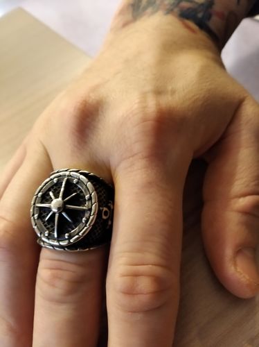 Customer photo review of NAUTICAL NAVIGATION ANCHOR RING