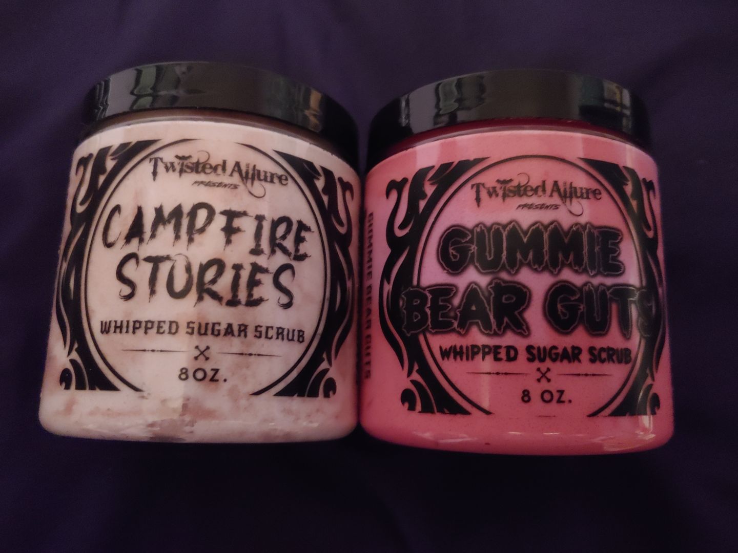 Customer photo review of Gummie Bear Guts Sugar Scrub