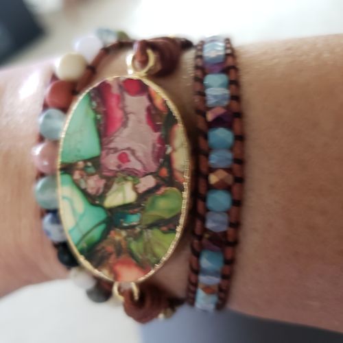 Customer photo review of The Divine Warrior Bracelet