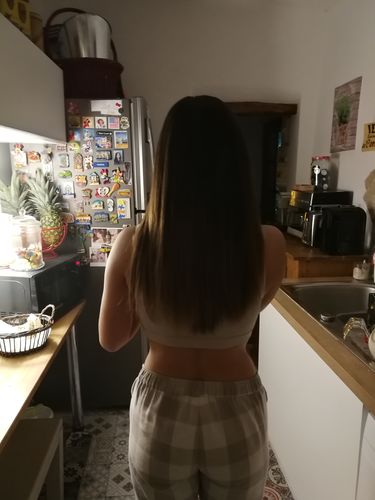 Customer photo review of KIT DE LISSAGE BRÉSILIEN