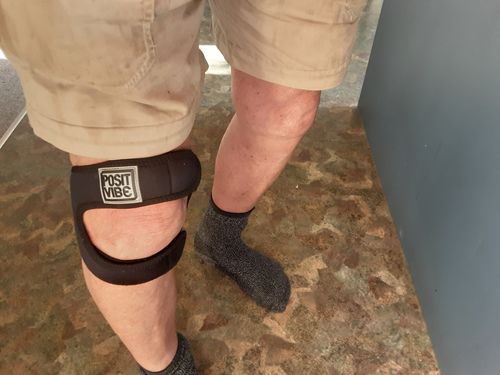 Customer photo review of PositVibe Patella Stabilizer