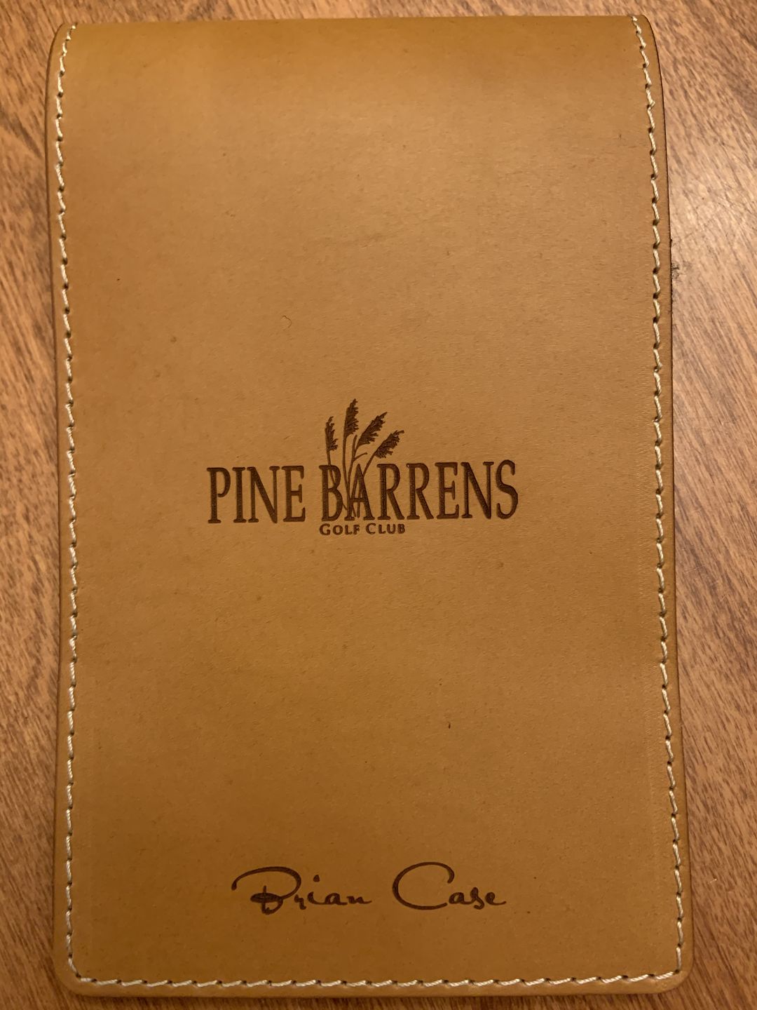Customer photo review of Yardage Book Cover