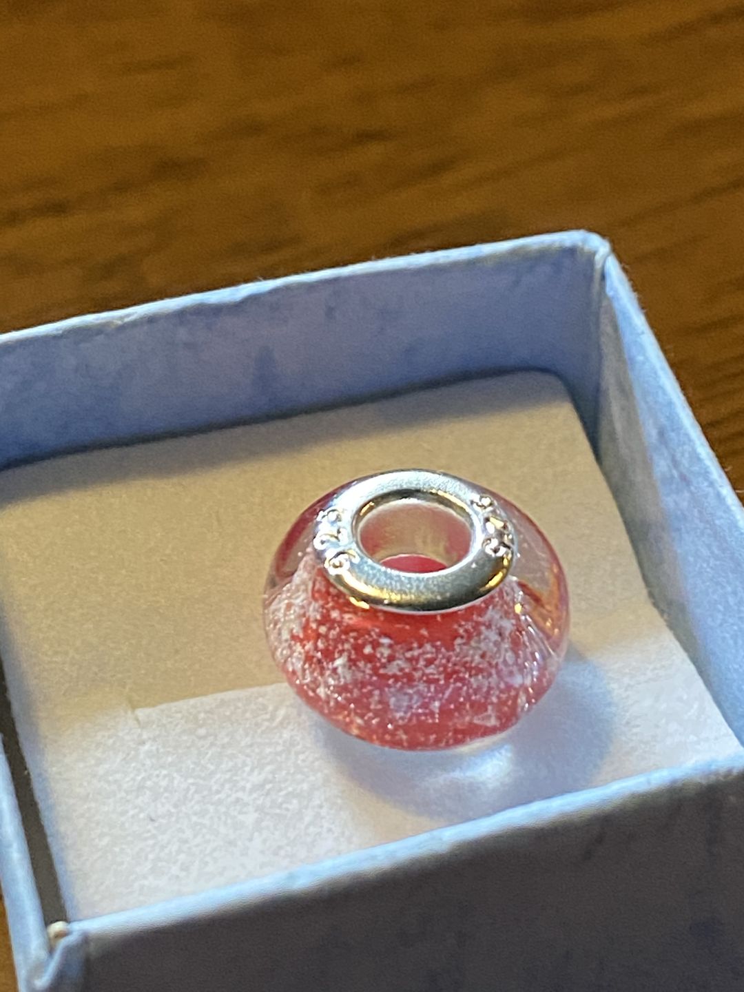 Customer photo review of Solid Color Bead with Cremains