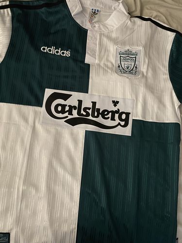 Customer photo review of Liverpool 1995/1996 Away Kit