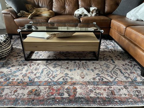 Customer photo review of Vintage Koray Ivory Multi