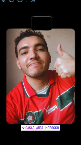 Customer photo review of Morocco 1998 World Cup Away Kit