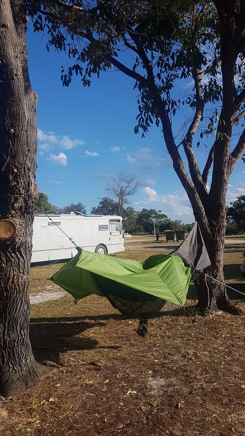 Customer photo review of Ultralight Hammock Bug Net
