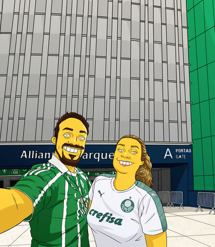 Customer photo review of RETRATO EM ARQUIVO DIGITAL FAMILIA AMARELA