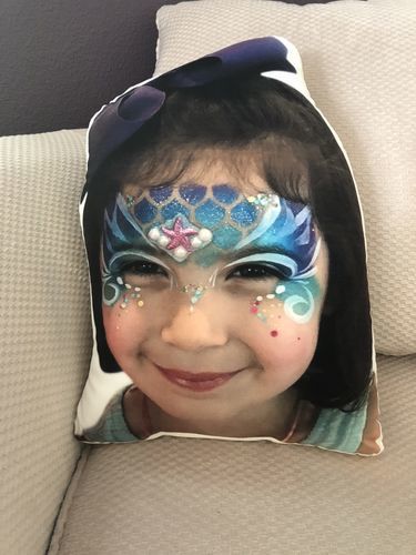 Customer photo review of Personalisiertes Gesichtskissen™