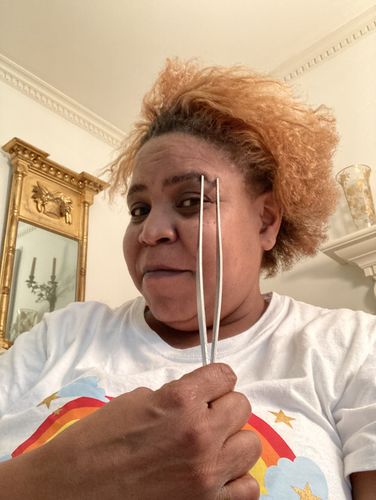 Customer photo review of Ultimate Natural Hair Bundle