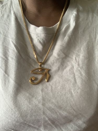 Customer photo review of Eye Of Heru Chain