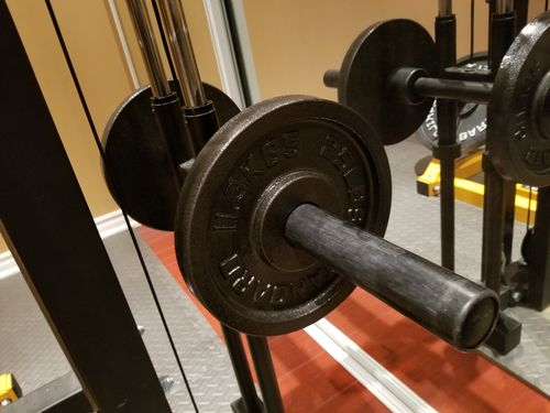 Customer photo review of 25lb cast iron plates - pair