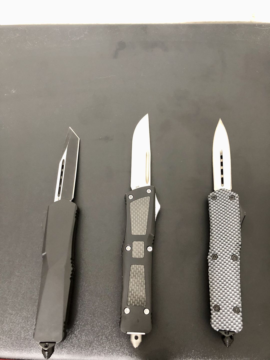 Customer photo review of Carbon Fiber Ghost D/A OTF (Multiple Blade Styles Available)