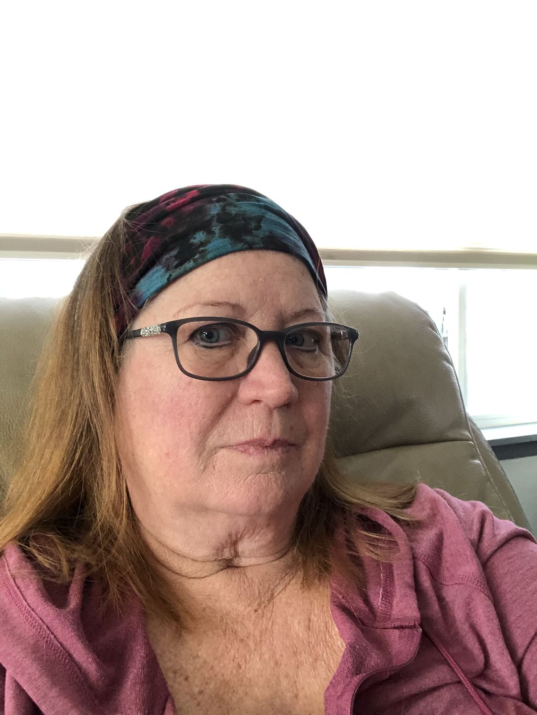 Customer photo review of Lolita Tie Dye Headband