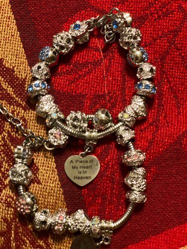 Customer photo review of Piece Of My Heart Bracelet
