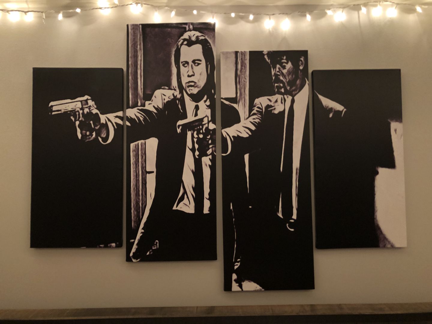 Customer photo review of Pulp Fiction Wall Art