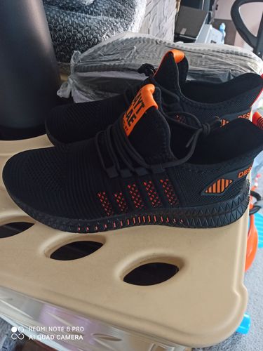 Customer photo review of Lightweight Breathable Fashion Sneakers