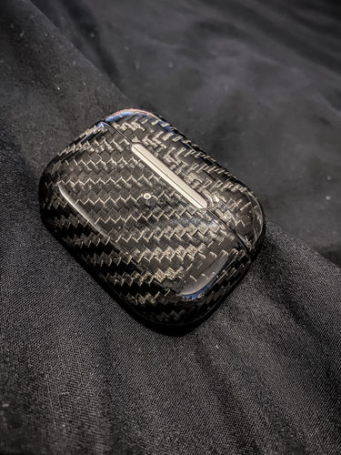 Customer photo review of CD Carbon Hülle AirPods Pro