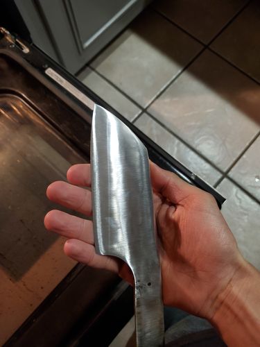 Customer photo review of 2 x 72 Inch EdgeCore Premium Ceramic Grinding Belts