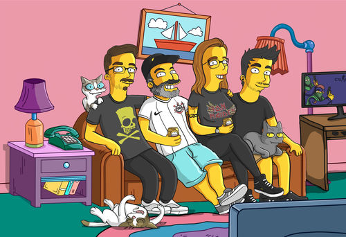 Customer photo review of RETRATO EM ARQUIVO DIGITAL FAMILIA AMARELA