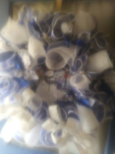 Customer photo review of 10.25"X10Yd Wide Foil Mesh White W/White Film RE1366R1