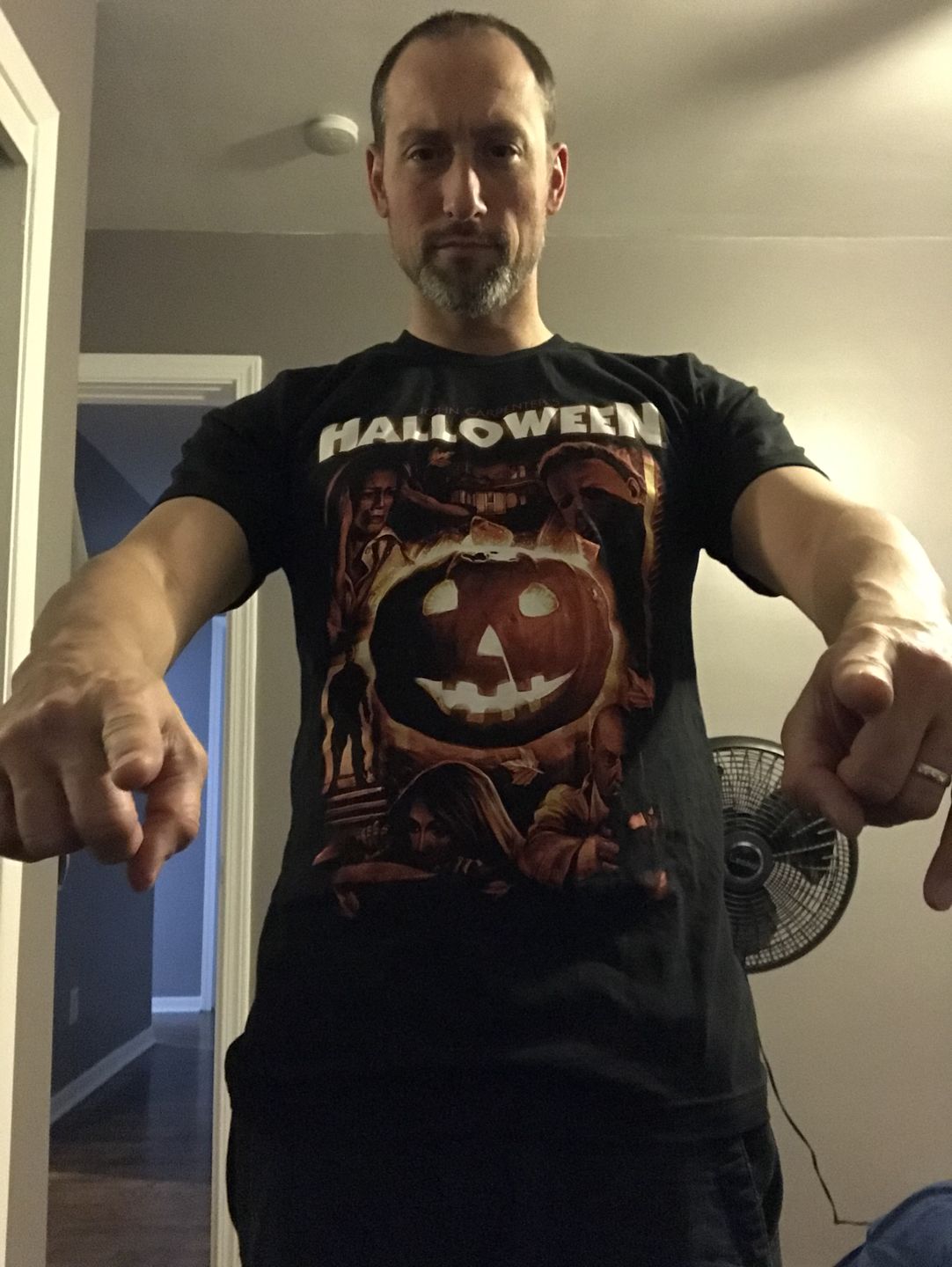 Customer photo review of Halloween Smith's Grove Curse T-Shirt