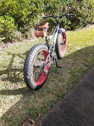 Customer photo review of Wolftrax 26 x 4in 120Tpi Fat Bike Tire