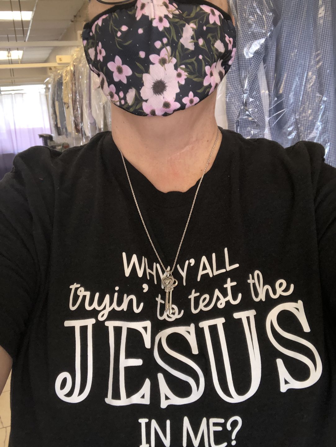 Customer photo review of Why Y'all Trying To Test The Jesus In Me