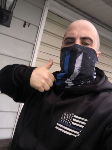 rothco thin blue line concealed carry hoodie