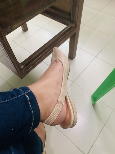 Customer photo review of Michelle Flat Ballerinas